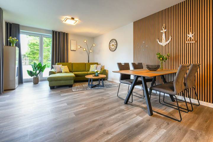 Ferienwohnung für 4 Personen, mit Terrasse und Garten sowie Sauna in Kellenhusen