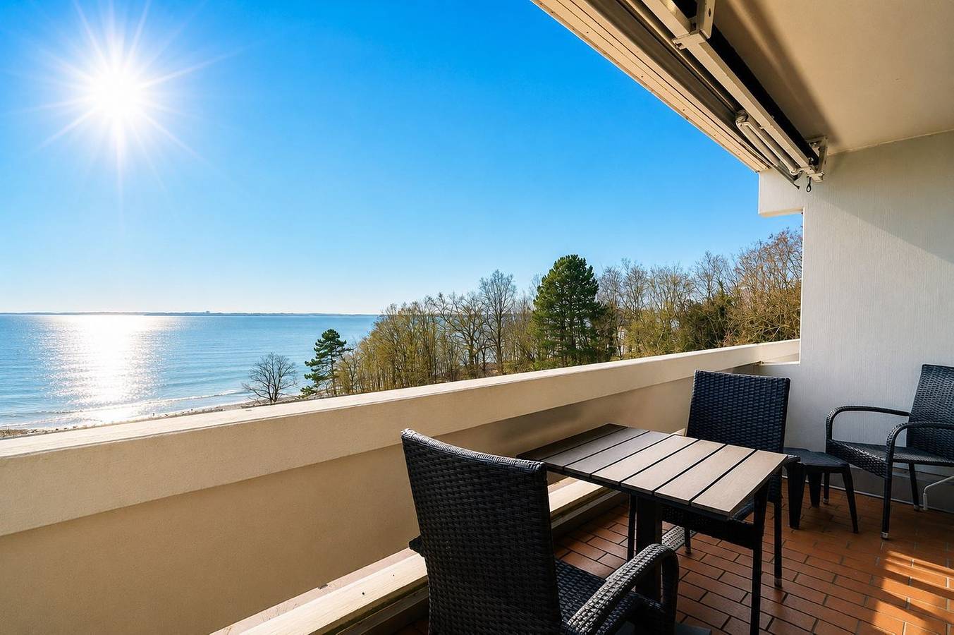 Ganze Wohnung, Urlaubsstimmung pur mit Meerblick in Hundestrand / Naturstrand, Sierksdorf