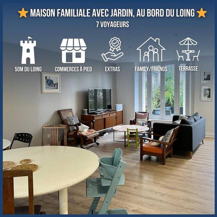 Location de vacances pour 7 personnes, avec jardin dans Musee Du Sucre D Orge Des Religieuses De Moret