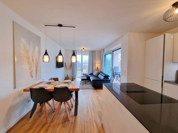 Ferienwohnung für 5 Personen, mit Balkon in Kalifornien (Ostsee)