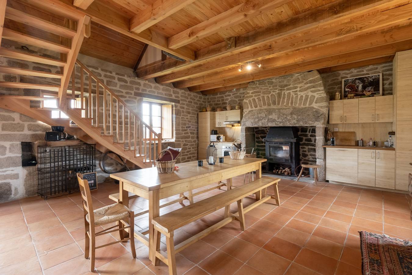 Holiday Home "La maison des Florentins" with Garden & Wi-Fi in Chaumeil, Tulle region