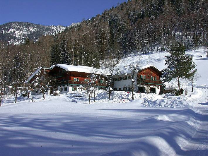 Ganze Ferienwohnung, Ferienwohnung Malerlehen - Ferienwohnung Untersberg, 1-2 Personen, 42 qm, Terrasse, ruhige Lage in Schönau am Königssee, Berchtesgadener Alpen