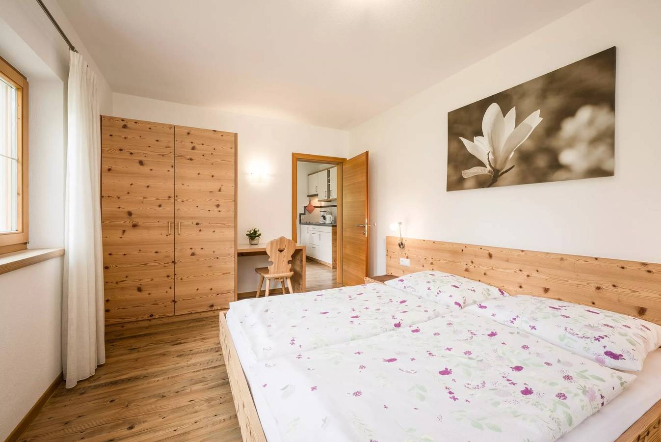 Apartamento inteiro, Angererhof - Apartamento 'Leni' com vista para a montanha, jardim privado e Wi-Fi in Campo Tures, Alto Adige