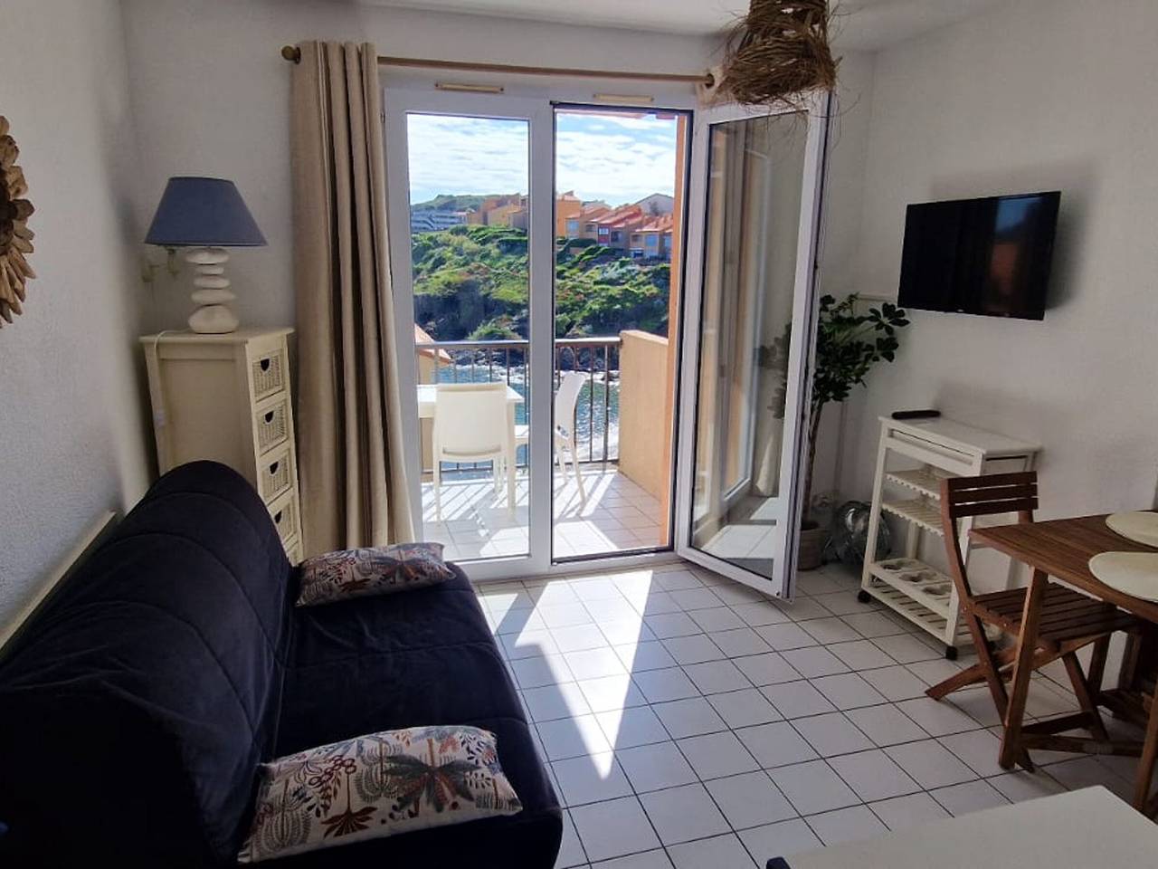 Appartement entier, Collioure T2 bord de mer avec parking in Côte Vermeille, Collioure