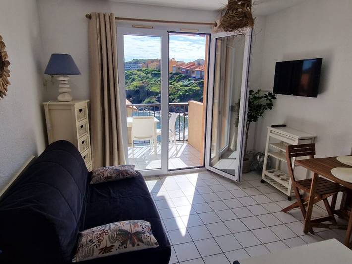 Gîte pour 4 personnes, avec terrasse dans Plage de l'Oli (Port-Vendres) - 3