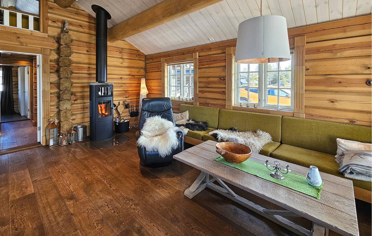 Feriehus for 8 personer med hage in Drangedal 