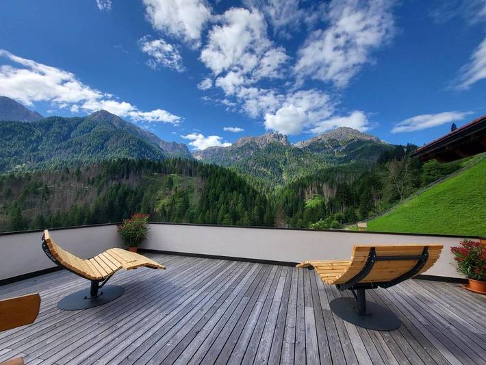 Appartamento vacanze per 3 persone, con panorama e giardino - 1