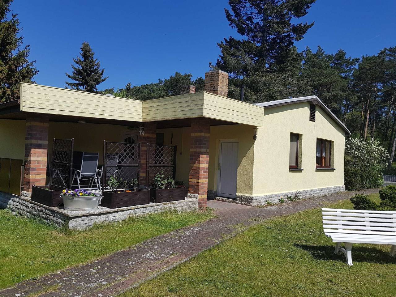 Ganze Ferienwohnung, Ferienhaus  Wiesenperle - Ferienhaus Wiesenperle in Trassenheide, Usedomer Norden