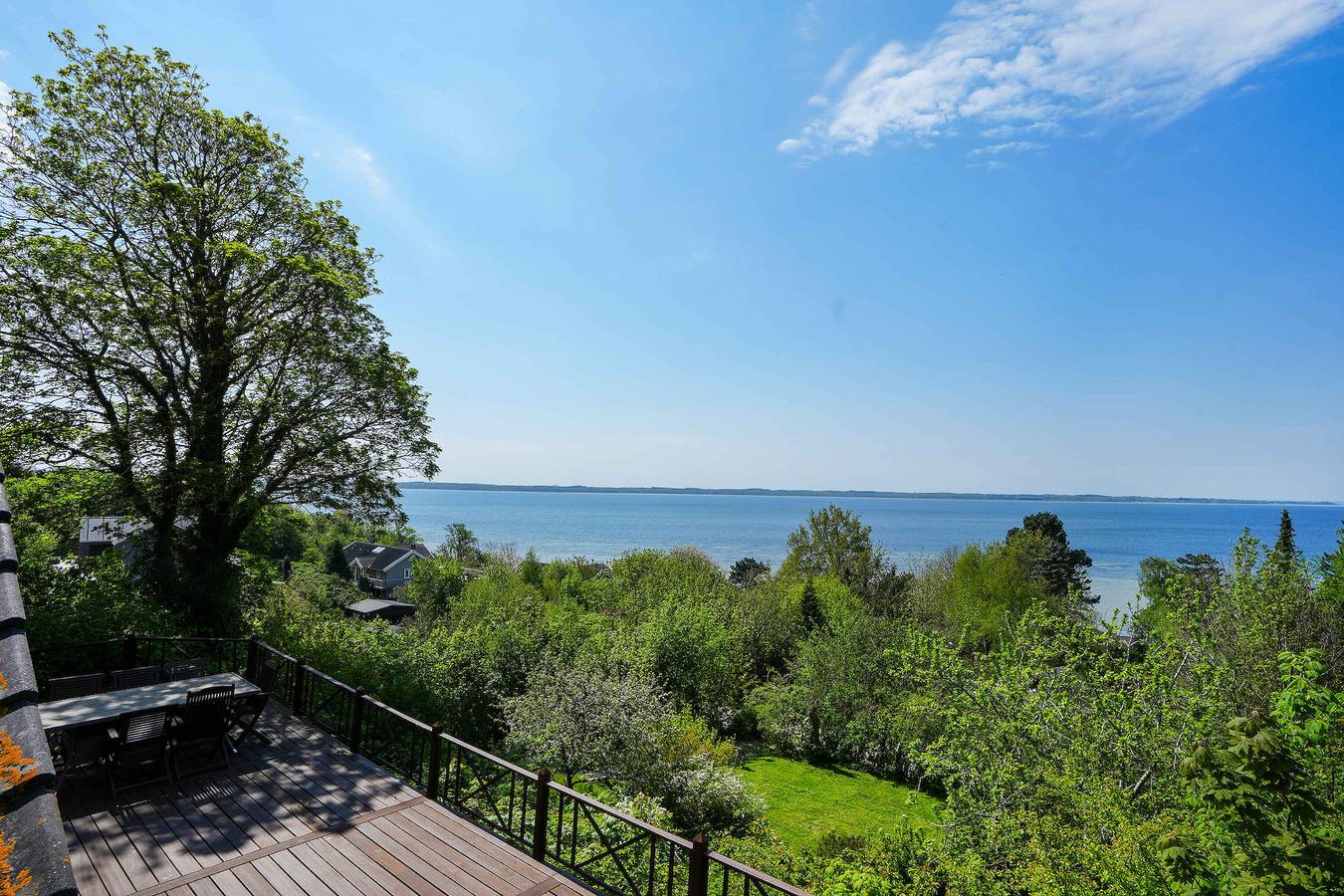 Ferienhaus mit schöner Aussicht auf den Fjord in Kregme, Hovedstaden
