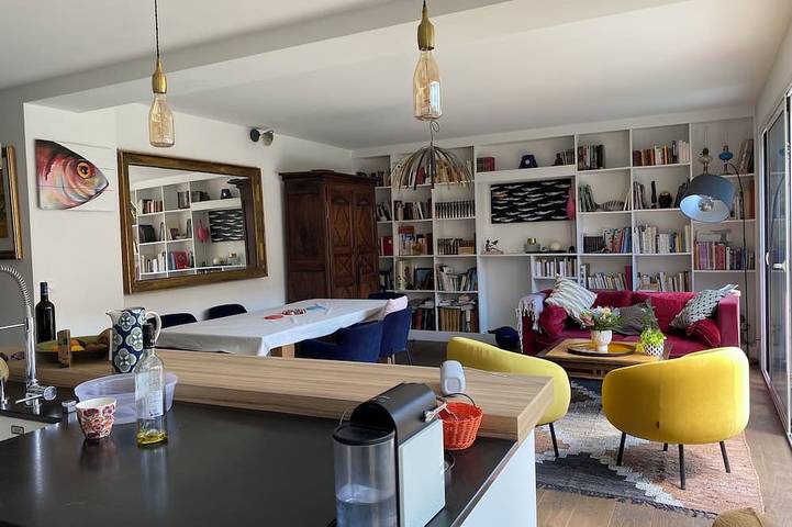 Location de vacances pour 8 personnes, avec piscine et jardin dans Plage du Mauret - 4
