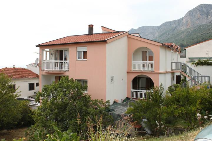 Apartament wakacyjny dla 3 osób, z balkon/ taras, zwierzęta dozwolone w Gradac