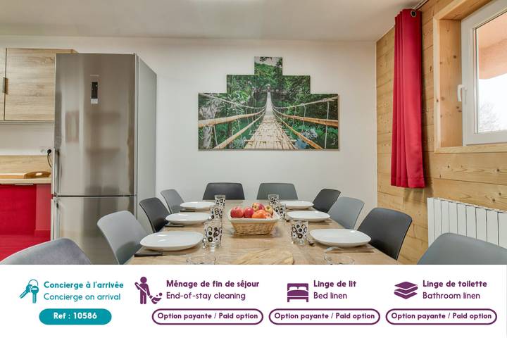 Gîte pour 15 personnes à Génos - 2