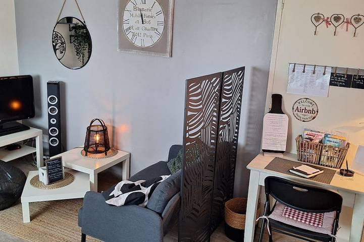Appartement de vacances pour 2 personnes, avec jardin