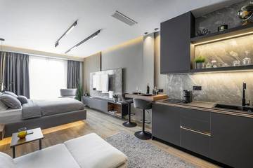 Ferienwohnung für 2 Personen, mit Balkon und Ausblick in Thessaloniki