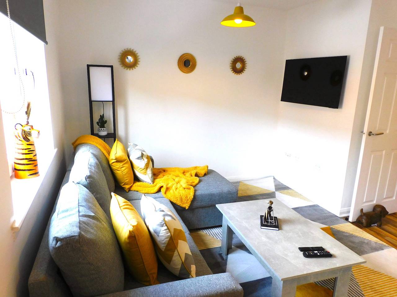 Appartement entier, Appartement de vacances pour 4 personnes avec jardin in Hamilton, South Lanarkshire