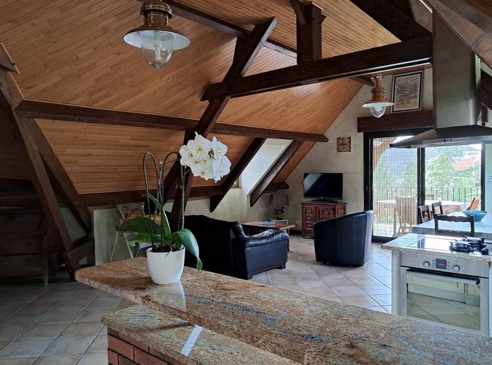 Location de vacances pour 4 personnes, avec terrasse et jardin dans l' Aveyron - 3