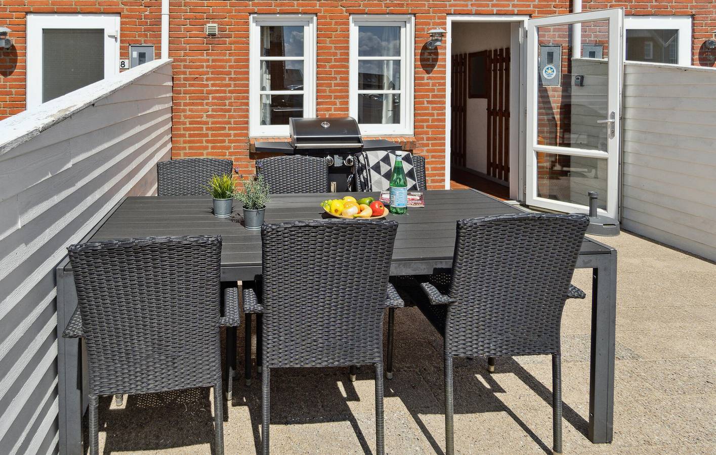Holiday home for 6 people with terrace in Sønderstrand, Havneby