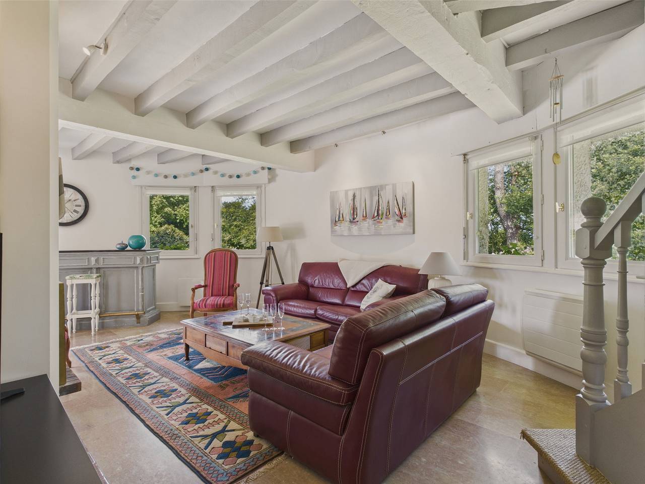 Piscine chauffée, Grand jardin, maison pour 8 in Pleuven, Côte de Cornouaille