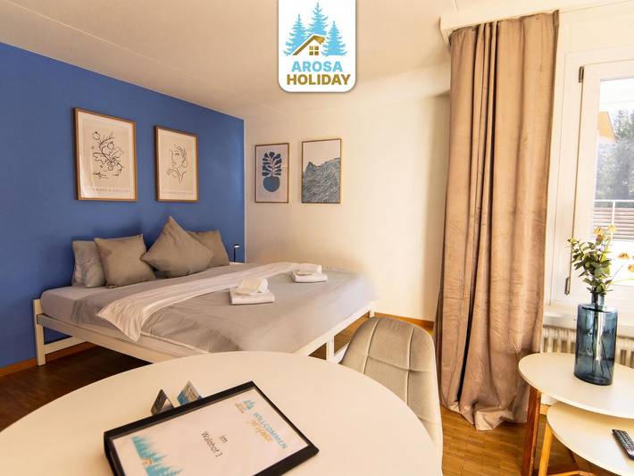 Ferienwohnung für 2 Personen, mit Balkon in Arosa - 2