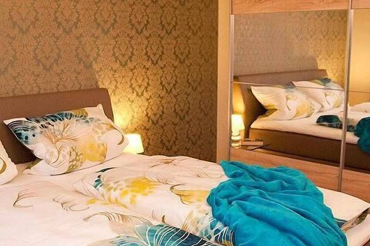 Ferienwohnung für 4 Personen, mit Garten und Balkon in Viereth-Trunstadt