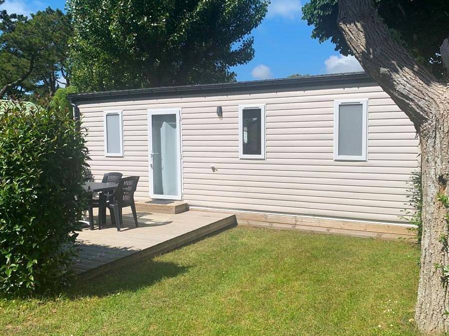 Camping Aux Coeurs Vendeens - Mobilheim 4 personen - Cottage Confort 2 Zimmer in Saint-Jean-de-Monts, Vendée