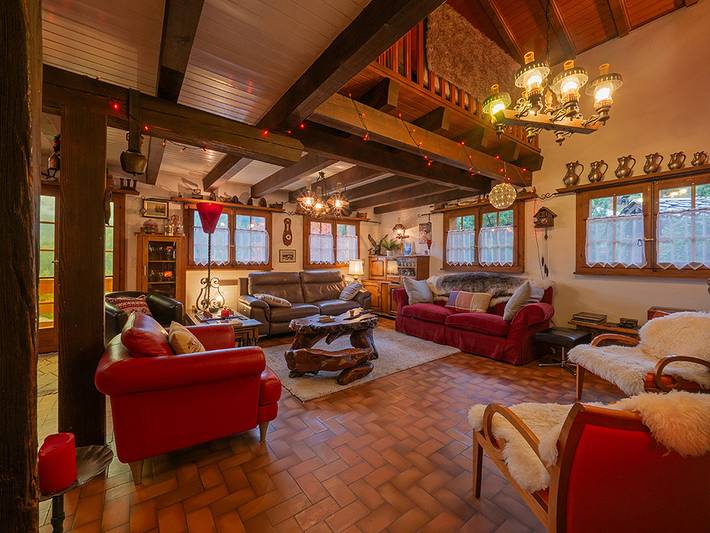 Ferienhaus für 7 Personen, mit Balkon und Ausblick in der Schweiz - 3