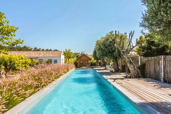 Villa para 8 pessoas, com terraço e jardim em Carvalhal