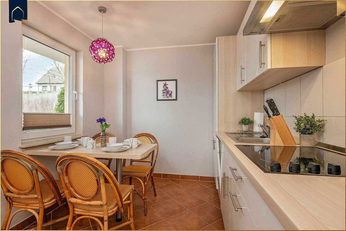 Appartement entier, Appartement de vacances pour 4 personnes avec terrasse in Drei Kaiserbäder, Heringsdorf