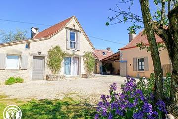 Gîte pour 2 personnes, avec jardin à Saint-Martin-Labouval