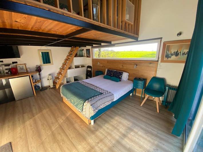 Gîte pour 4 personnes, avec Terrasse ainsi que Jardin et Sauna à Nernier