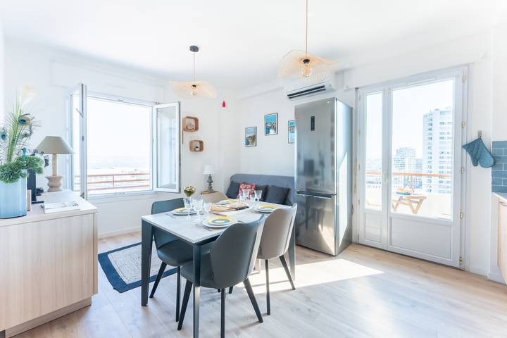 Ferienwohnung für 4 Personen, mit Balkon in Marseille - 3