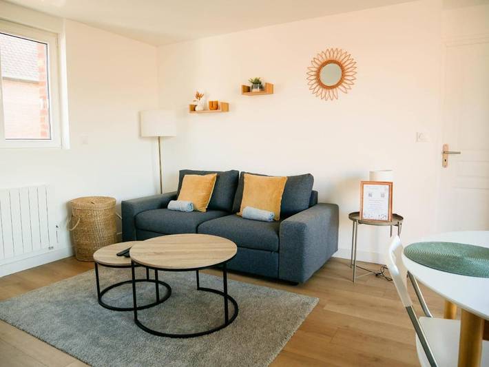 Gîte pour 6 personnes, avec jardin et terrasse à Vermelles