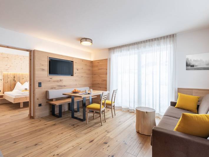 Appartamento per 2 persone, con giardino a Funes