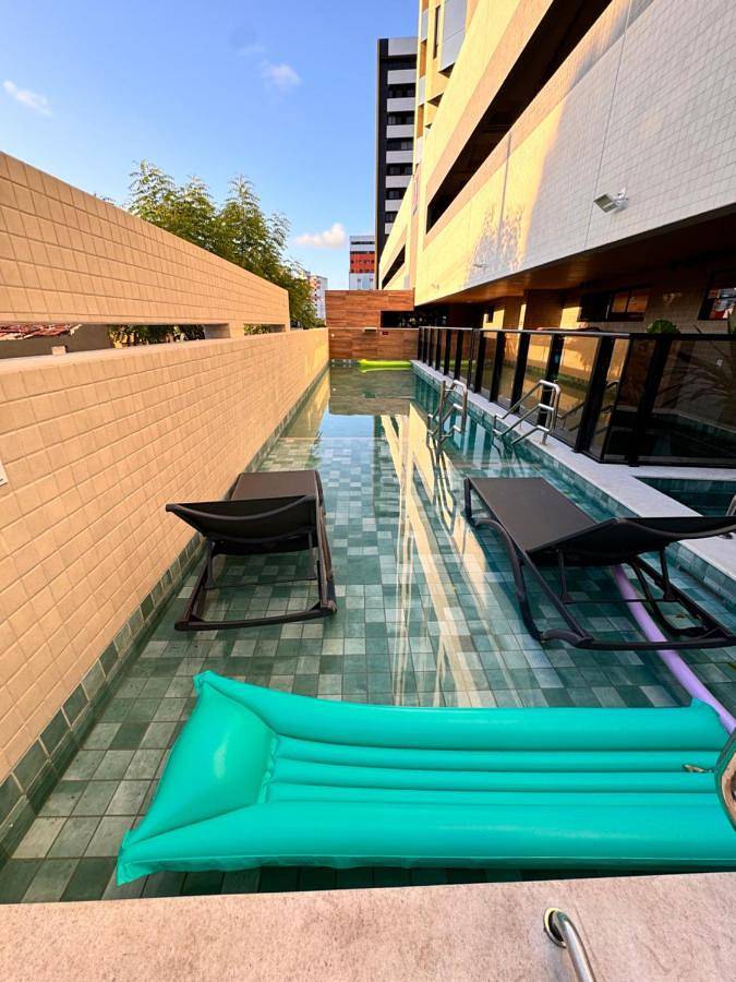 Casas e apartamentos de temporada para 4 pessoas, com piscina e terraço e ainda jacuzzi and sauna em Pajuçara