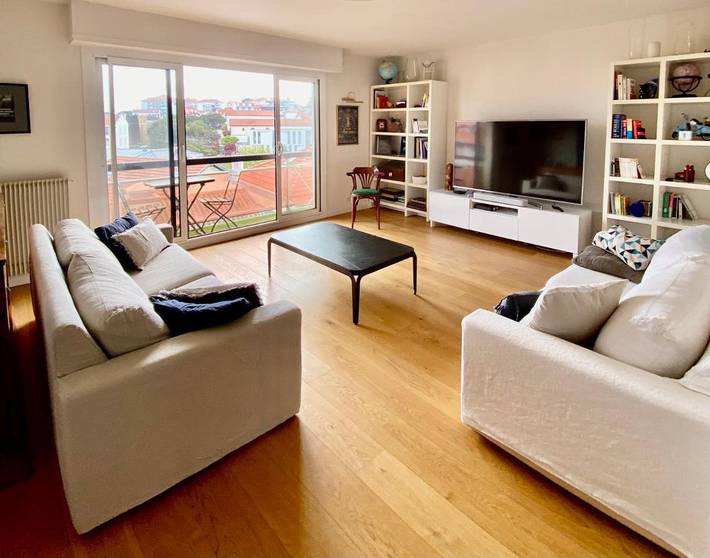 Gîte pour 6 personnes, avec balcon et vue dans La Gare Du Midi Biarritz - 3