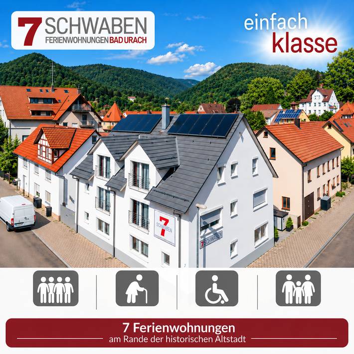 Ferienwohnung für 3 Personen, mit Terrasse, kinderfreundlich - 1
