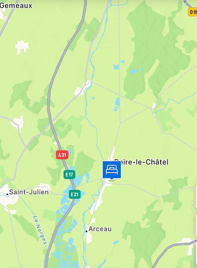 Location de vacances pour 10 personnes, avec vue et terrasse dans Beire-le-Châtel - 2