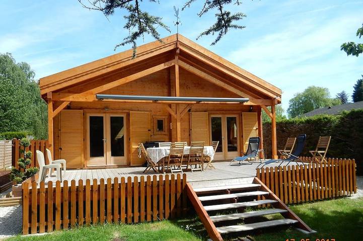 Chalet pour 5 personnes, avec Terrasse et Jardin