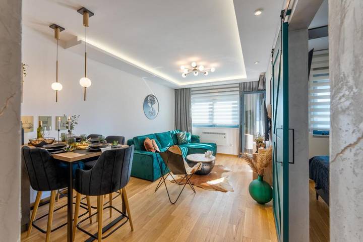 Appartement de vacances pour 4 personnes, avec terrasse et vue