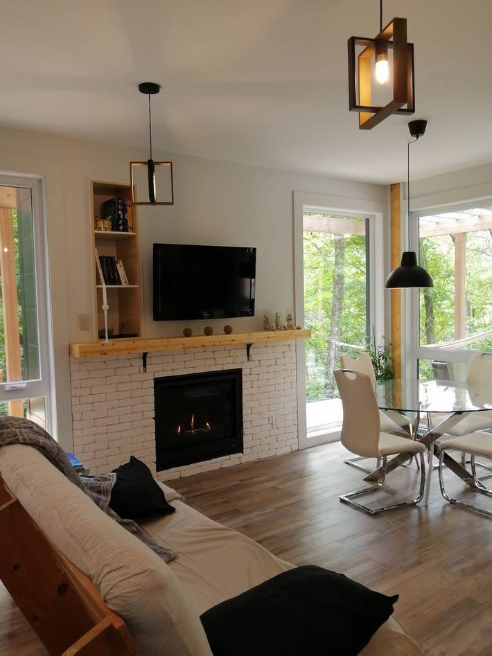 Ganzes Studio, Gemütliches Loft in der Montagne, Pres de Bromont in Shefford, Québec