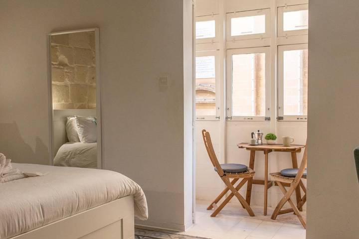 Appart’hôtel pour 3 personnes, avec Balcon et Vue dans Birgu