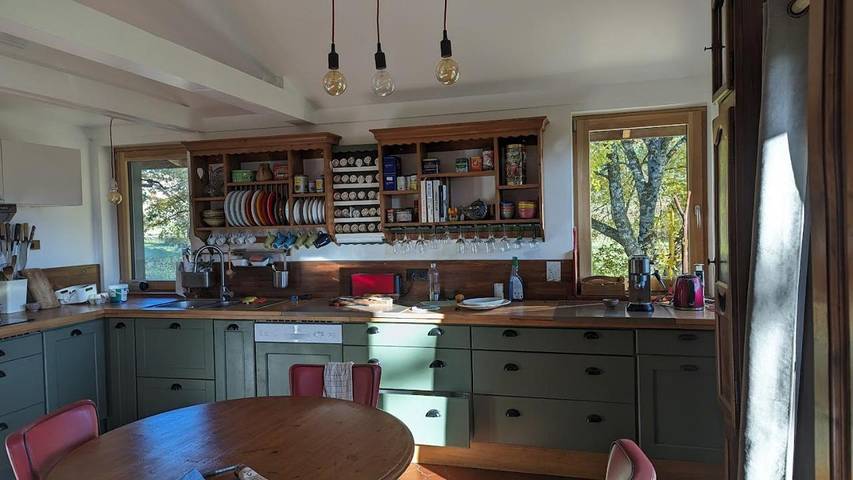 Gîte pour 5 personnes, avec terrasse et vue, animaux acceptés à Mens - 4