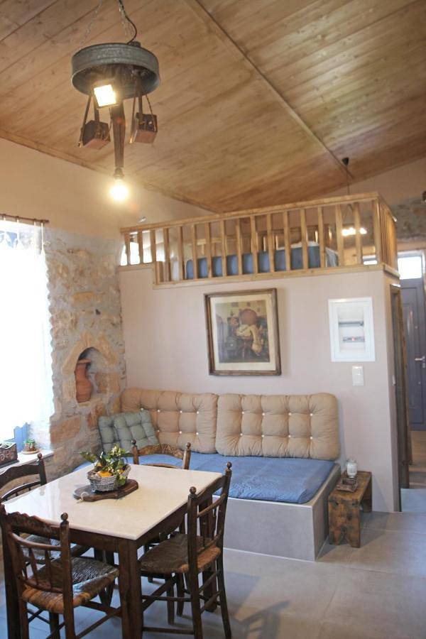 Pension voor 3 personen, with terras and uitzicht as well as tuin op Kreta