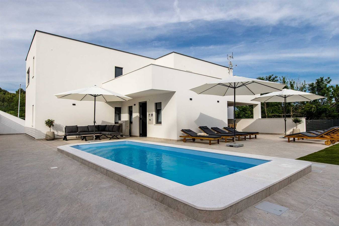 Villa für 10 Personen mit Terrasse in Lopar, Rab