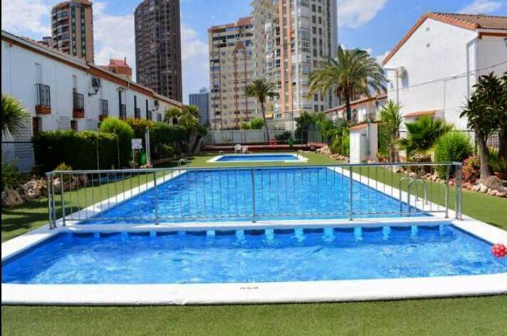 Geheel appartement, Rinconada Real Bungalow-Playa Levante in Benidorm, Costa Blanca