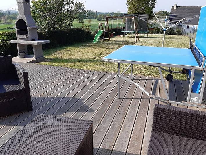 Gîte pour 6 personnes, avec terrasse, animaux acceptés à Courtils - 3