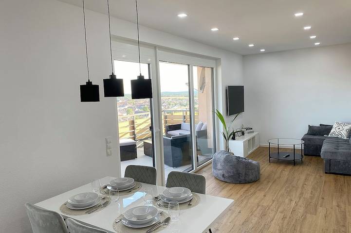 Ferienwohnung für 4 Personen, mit Balkon