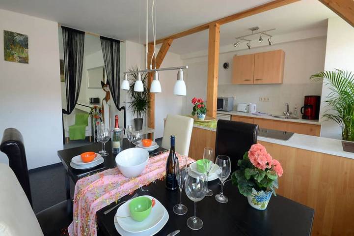 Ferienwohnung für 6 Personen, mit Garten in Königstein