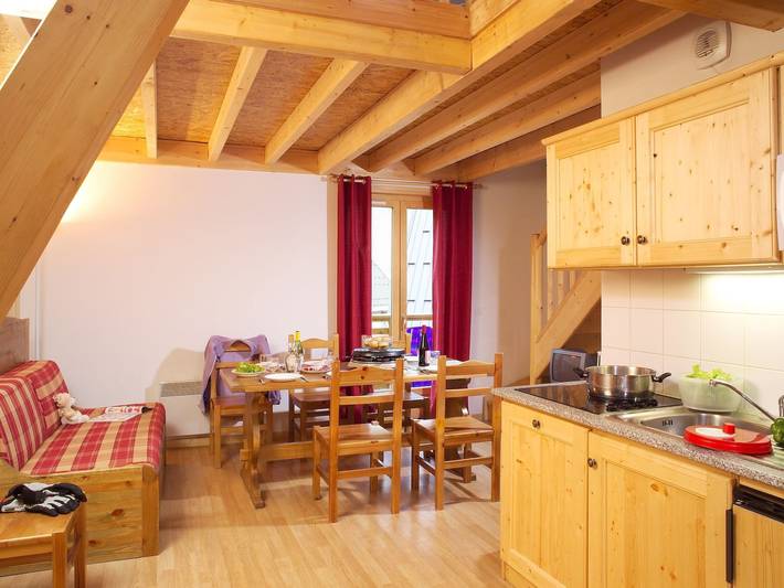 Gîte pour 6 personnes, avec piscine et balcon/terrasse à Saint-Sorlin-d'Arves - 3