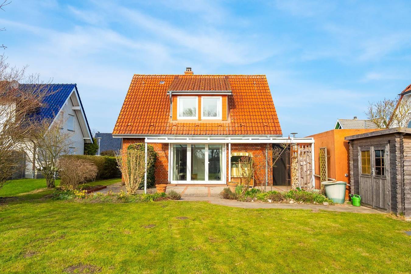 Ferienhaus "Malibu" in Schönberg: 300 m zum Sandstrand, Garten & Kaminofen in Kalifornien (Ostsee), Schönberg